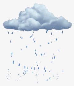 Picsart Png Image - Animated Transparent Raining Cloud, Png Download, Transparent PNG