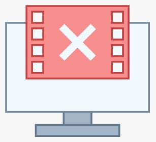 Not Sending Video Frames Icon Clipart , Png Download - White X Band Logo, Transparent Png, Transparent PNG
