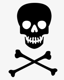 Skull And Crossbones Png Clipart - Skull And Crossbones Png, Transparent Png, Transparent PNG