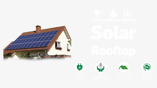 Solar Electric Systems, Rooftop System For Small Home, - Solar Rooftop System Png, Transparent Png, Transparent PNG