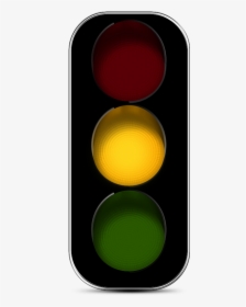 Imgs For Yellow Traffic Light Clipart Clipart - Traffic Light, HD Png Download, Transparent PNG