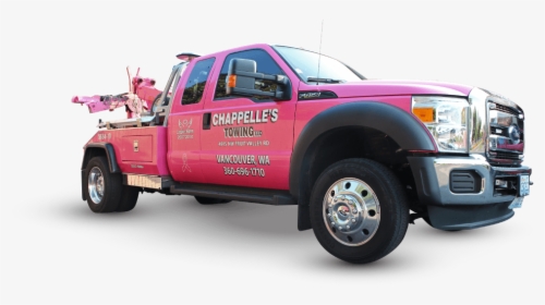 Chappelles Towing Pink Tow Truck - Vancouver Wa Tow Company, HD Png Download, Transparent PNG
