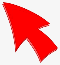 Flecha De Mouse Rojo Png , Png Download - Arrow Pointer, Transparent Png, Transparent PNG