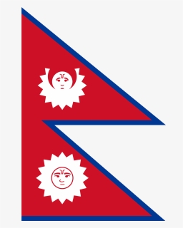 Bandeira Do Nepal - Old Flag Of Nepal, HD Png Download, Transparent PNG