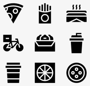 Food Truck Icon Png - Vector Food Delivery Icon, Transparent Png, Transparent PNG