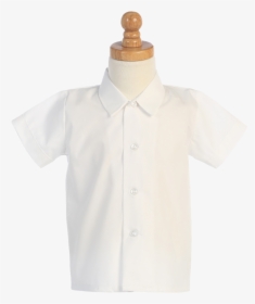 Boys White Short Sleeve Button Down Dress Shirt - Formal Wear, HD Png Download, Transparent PNG