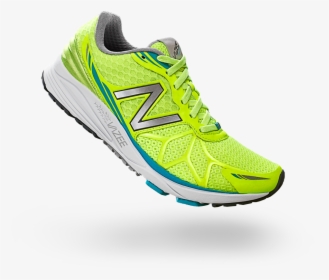 New Balance Neon Yellow Sneaker - Running Shoe, HD Png Download, Transparent PNG