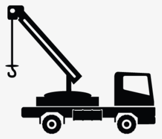 Crane Vehicle, Transport, Truck Icon - Crane, HD Png Download, Transparent PNG