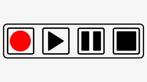 Computer Icons Button Cassette Deck Media Player Tape - Play Pause Stop Rewind Png, Transparent Png, Transparent PNG