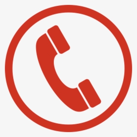 Phone Icon Png - Red Phone Clipart, Transparent Png, Transparent PNG