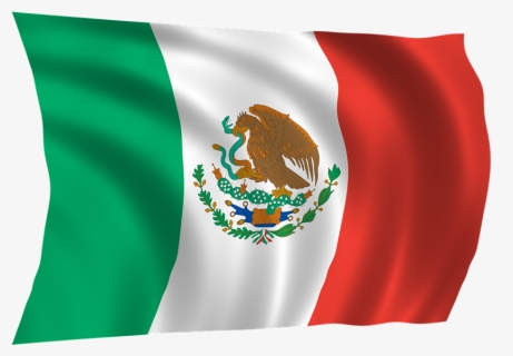 Transparent Mexico Flag Clipart - Bandera De Mexico Png, Png Download, Transparent PNG