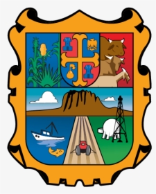 Escudo De Tamaulipas - Tamaulipas Coat Of Arms, HD Png Download, Transparent PNG