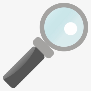 Magnifying Glass Flat Vector, HD Png Download, Transparent PNG