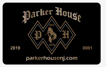 Parker House Courtesy Card 2019, HD Png Download, Transparent PNG