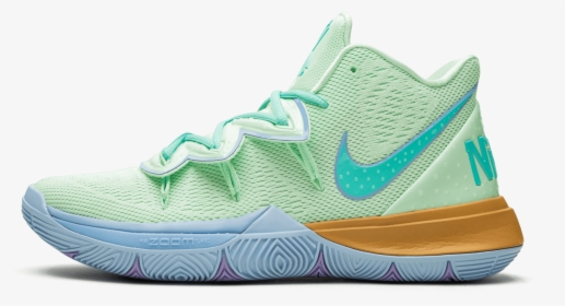 Nike Kyrie 5 Squidward - Nike Kyrie 5 Spongebob Combined, HD Png Download, Transparent PNG