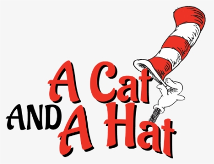 Dr Seuss Themed Assembly, Cris Johnson, A Cat And A - Silhouette Svg Transparent Background, HD Png Download, Transparent PNG