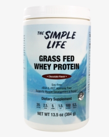 The Simple Life Grass Fed Whey Protein - Shark, HD Png Download, Transparent PNG
