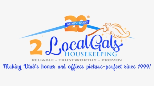 2 Local Gals Housekeeping Logo, HD Png Download, Transparent PNG