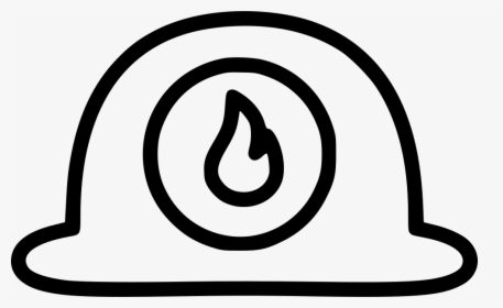 Helmet Png Icon Free - Symbol For Fireman, Transparent Png, Transparent PNG