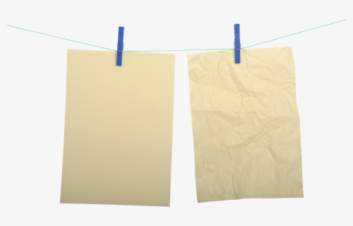 #papers #clothespin - Paper Bag, HD Png Download, Transparent PNG