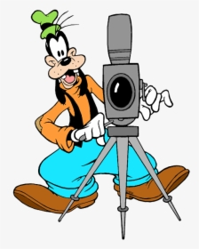 Graphics For Goofy Animated Graphics - Disney Characters With Camera, HD Png Download, Transparent PNG