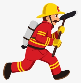 Firefighter Png Background Clipart - Firefighter Clipart Png, Transparent Png, Transparent PNG