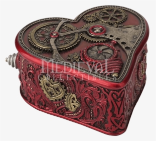 Steampunk Heart Box , Png Download - Steampunk, Transparent Png, Transparent PNG