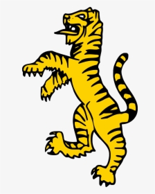 Tiger Draw Standing Up, HD Png Download, Transparent PNG