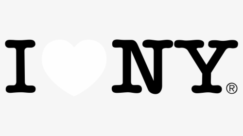Love Ny Black And White, HD Png Download, Transparent PNG