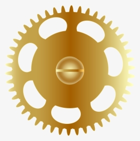 Gold Steampunk Gear Png Clip Art Image, Transparent Png, Transparent PNG