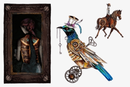 Steampunk Watercolor, HD Png Download, Transparent PNG