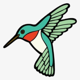 Hummingbird Sticker Clipart , Png Download - Sticker, Transparent Png, Transparent PNG