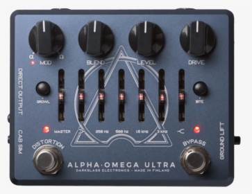 Darkglass Alpha Omega Ultra Dual Bass Preamp/od - Darkglass Alpha Omega Ultra, HD Png Download, Transparent PNG