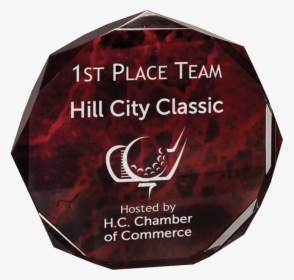 Sample Of Red Marble Octagon Acrylic Award - American College Of Physicians, HD Png Download, Transparent PNG