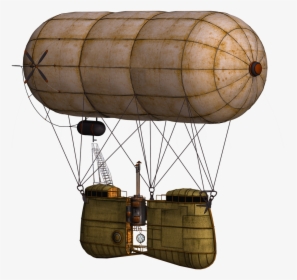 Steampunk, Balloon, Aerostat, Flight, Wind, Free Image - Steampunk Balloon Png, Transparent Png, Transparent PNG