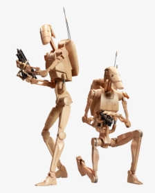Star Wars Battle Droid Action Figure, HD Png Download, Transparent PNG