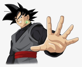Black Goku Hand - Black Goku Transparente, HD Png Download, Transparent PNG