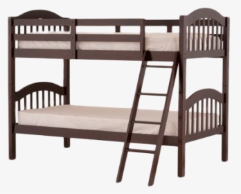 Bunk Bed Png Clipart - Double Deck Bed Wood, Transparent Png, Transparent PNG