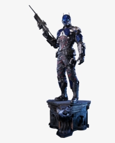 Action Character,statue,war Machine - Batman Arkham Knight Arkham Knight Statue, HD Png Download, Transparent PNG