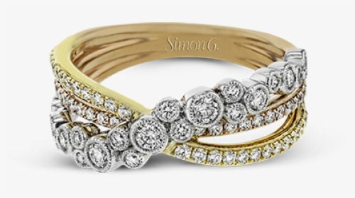 18k Tri-color Gold Right Hand Ring Image 2 The Diamond - Bangle, HD Png Download, Transparent PNG