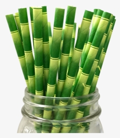 Bamboo Paper Straw - Bamboo Straws Transparent Background, HD Png Download, Transparent PNG