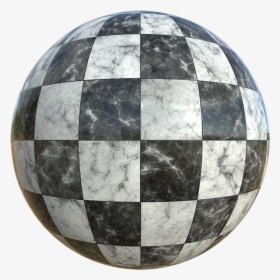 Classic Black And White Marble Checker Tile Texture, - Joe Orton Crime Scene, HD Png Download, Transparent PNG