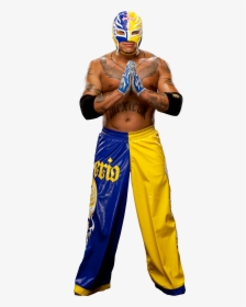 Rey Mysterio Blue And Yellow, HD Png Download, Transparent PNG