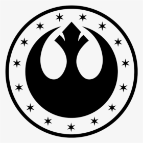 Star Wars Symbols New Republic Clipart , Png Download - Star Wars New Republic Logo, Transparent Png, Transparent PNG