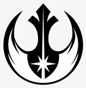 Jedi Vector Order - Jedi Order And Rebel Alliance Symbol, HD Png Download, Transparent PNG