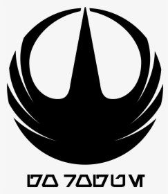Star Wars Rogue One Logo Png - Rogue One Rebel Logo, Transparent Png, Transparent PNG