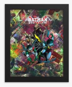 The Batman Who Laughs Dark Knights Metal Comic Canvas - Visual Arts, HD Png Download, Transparent PNG