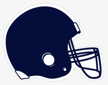 Football Helmet Collection Of Blue Clipart Clip Art - Navy Football Helmet Clipart, HD Png Download, Transparent PNG