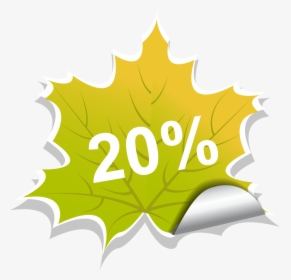 20 Off Leaves Png, Transparent Png, Transparent PNG