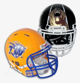Football Helmet Decals - Football Mini Helmet Pack College, HD Png Download, Transparent PNG